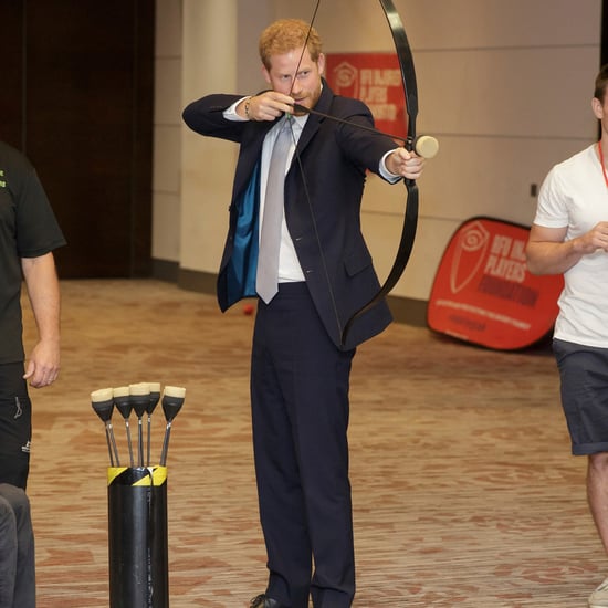 Prince Harry at RFU Injured Players Foundation July 2018