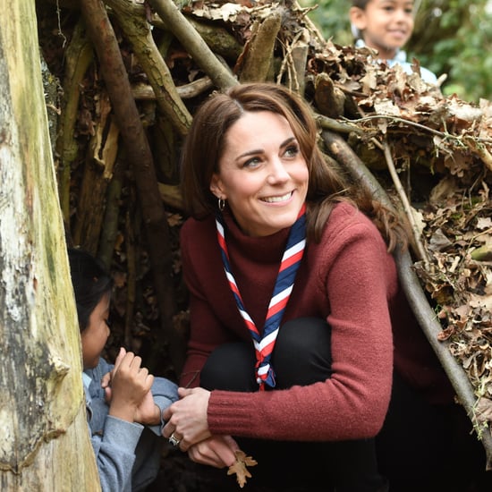 Kate Middleton Visits With Scouts March 2019