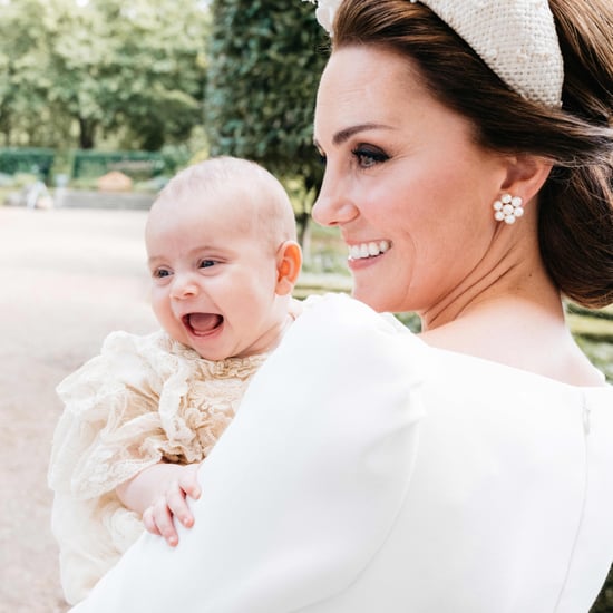 Prince Louis Laughing Christening Photo