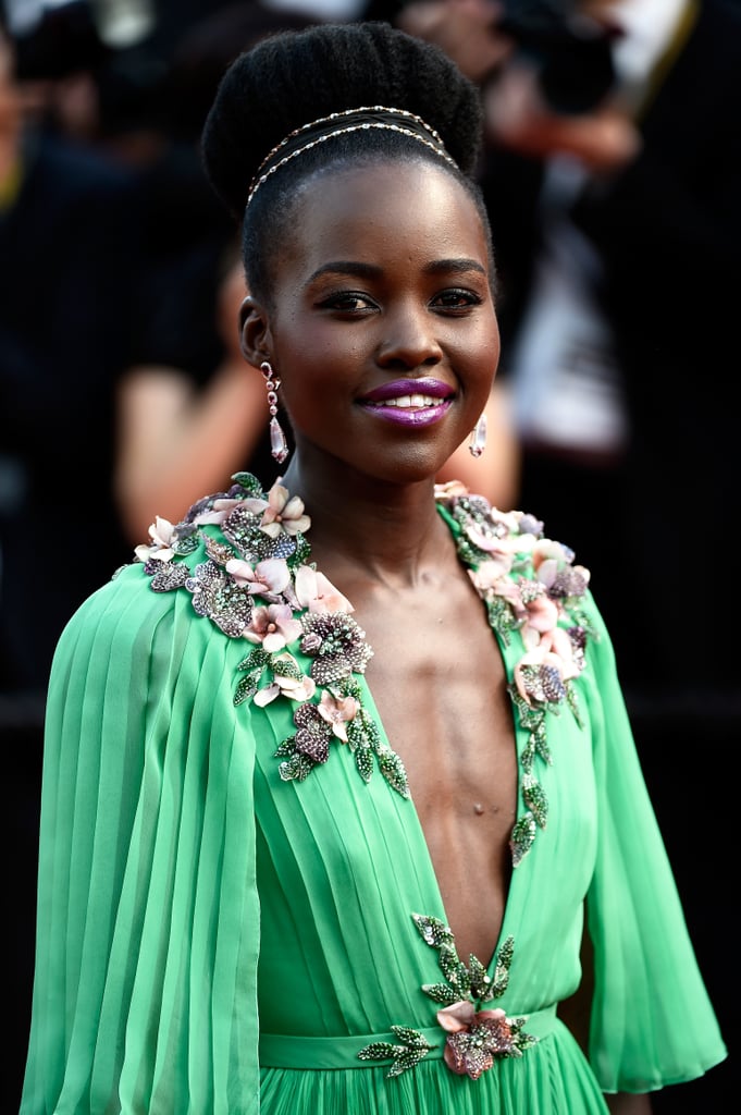 Lupita Nyong'o's Ballerina Bun | Cannes Film Festival 2015