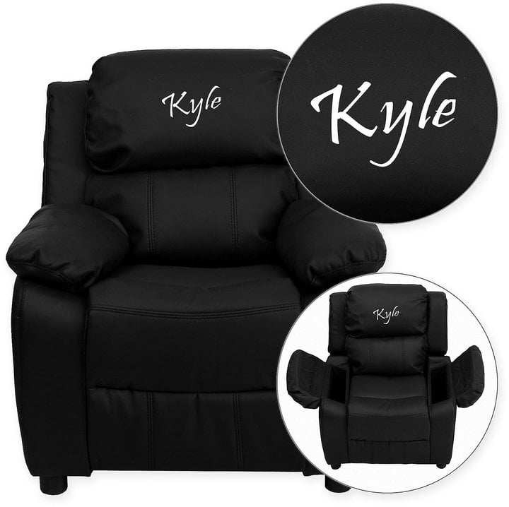 Flash Furniture Personalized Kids Recliner