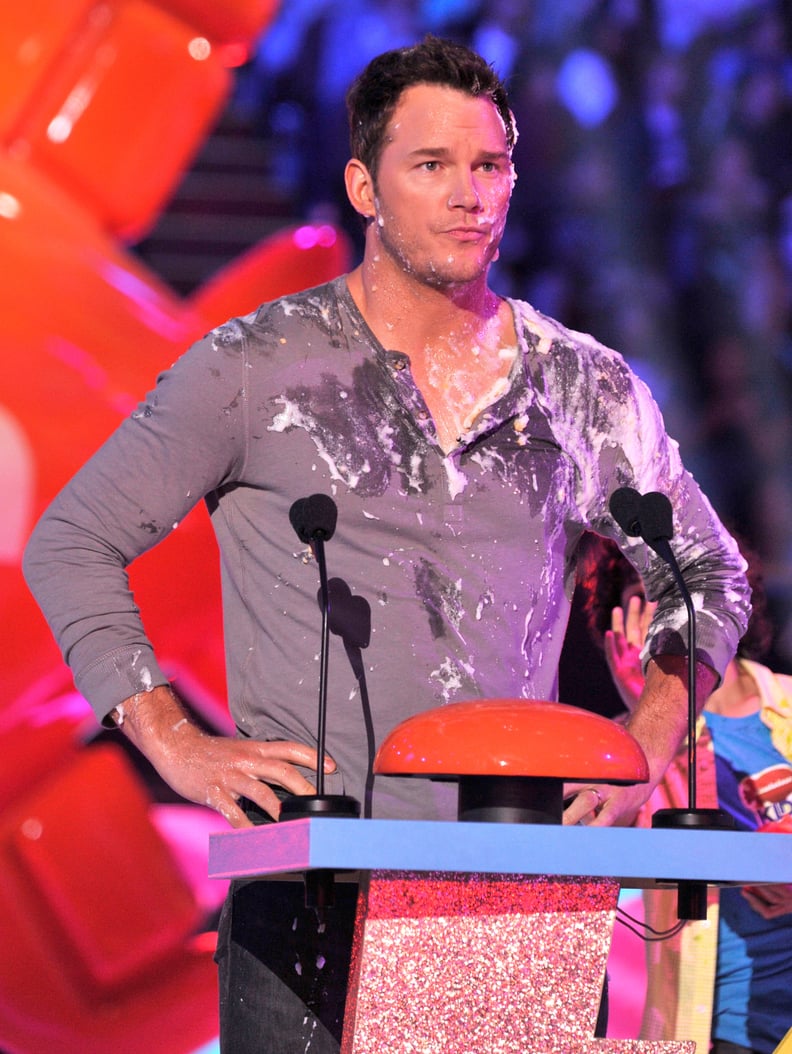 When He Got a Pie to the Face and Still Looked Superhot