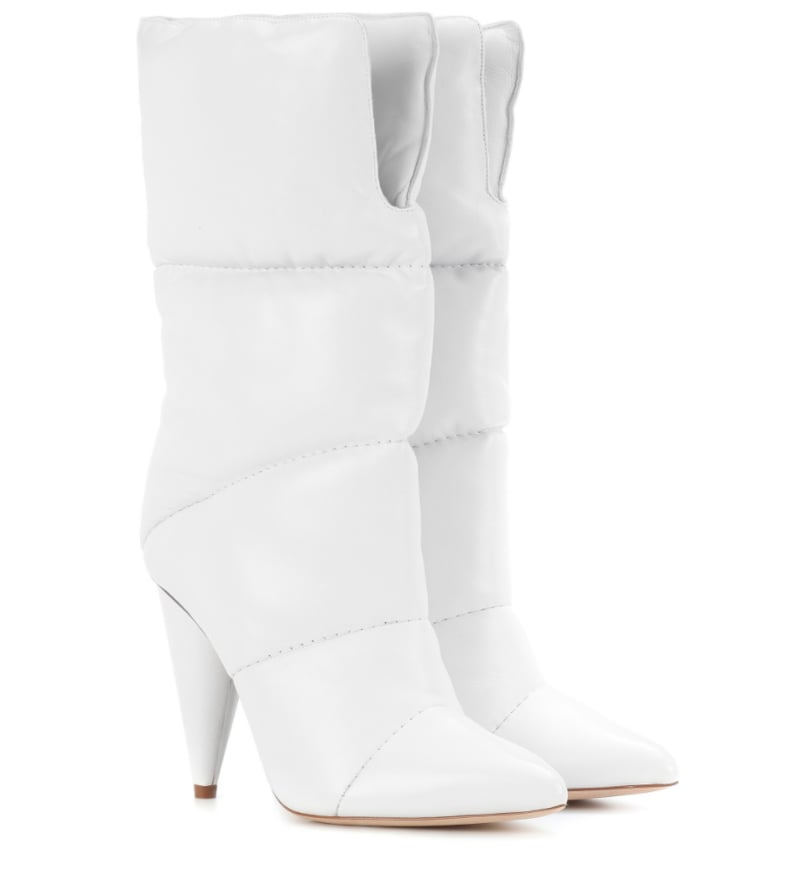 Rihanna's Jimmy Choo X Off-White Leather Boots