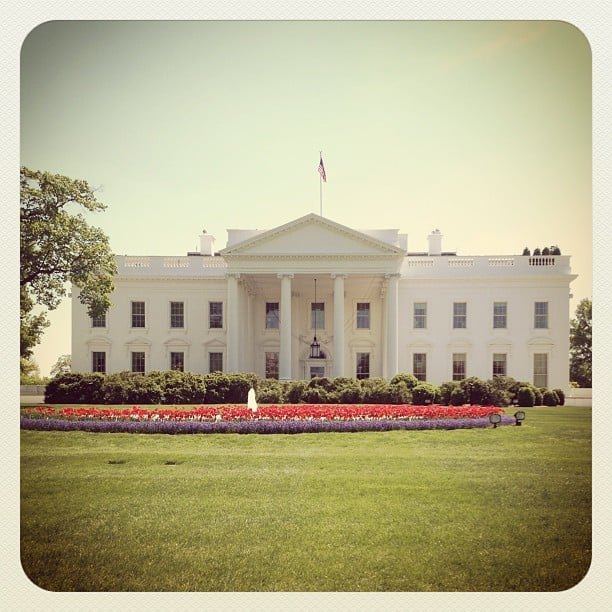Beautiful day in DC to kick off the White House Correspondents' Dinner weekend.