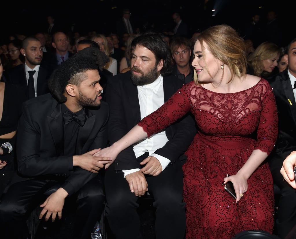 Pictured: Adele and The Weeknd