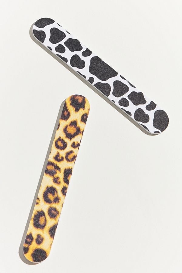 Animal Print Nail File Sets