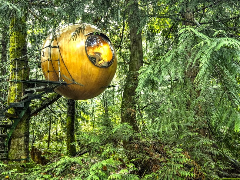 Free Spirit Sphere, Vancouver Island, B.C., Canada