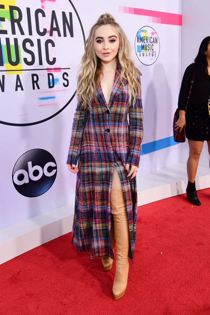 Sabrina Carpenter American Music Awards 2017 Popsugar Fashion 