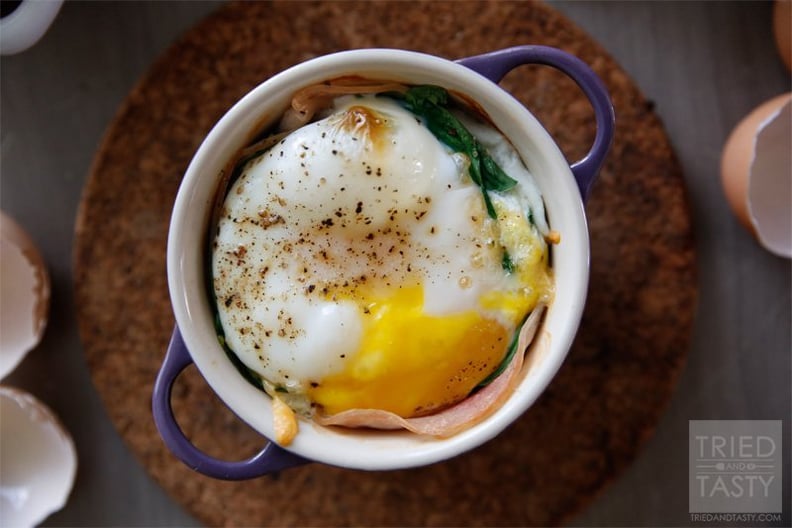 Keto: Baked Egg Breakfast