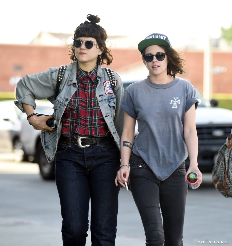 Kristen Stewart With Mystery Woman March 2016