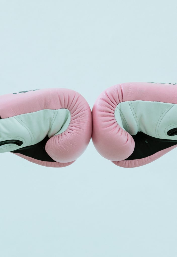 Pink Boxing Gloves iPhone Wallpaper