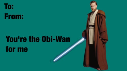 Star Wars Valentines