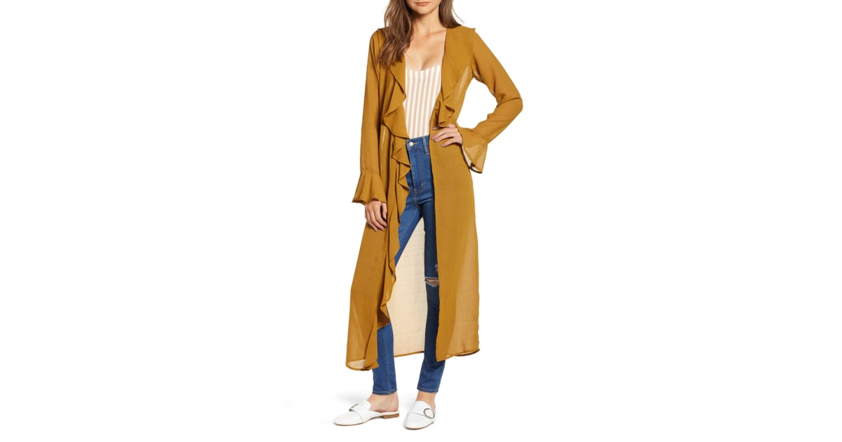 lightweight duster jacket