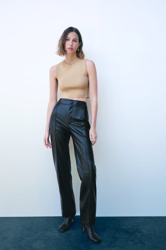 Cropped Knit Top