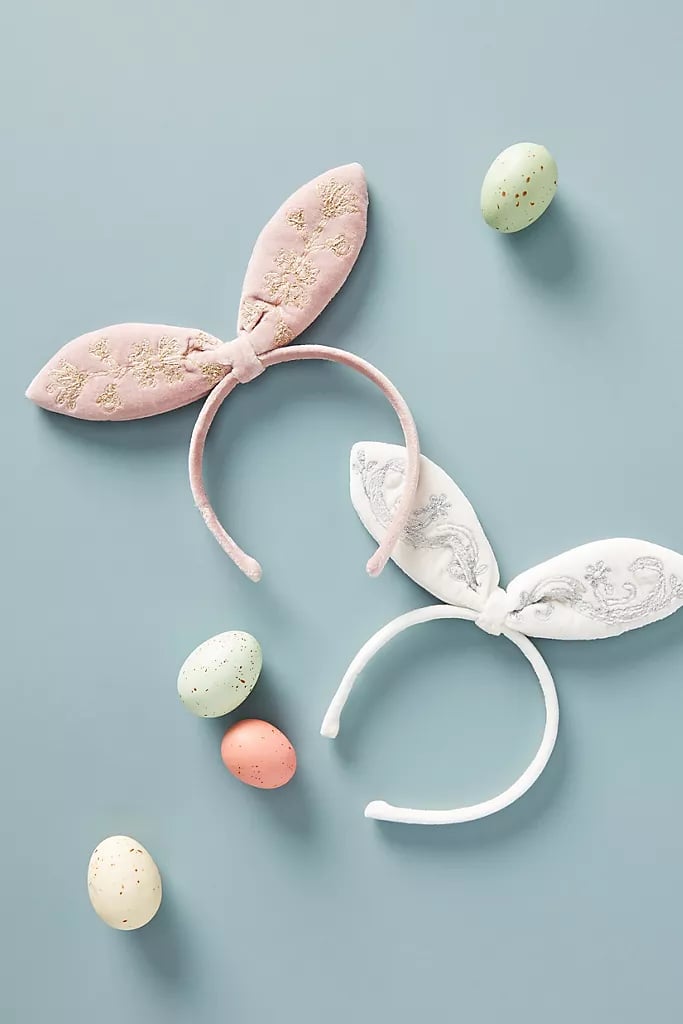 Velveteen Bunny Ears Headband