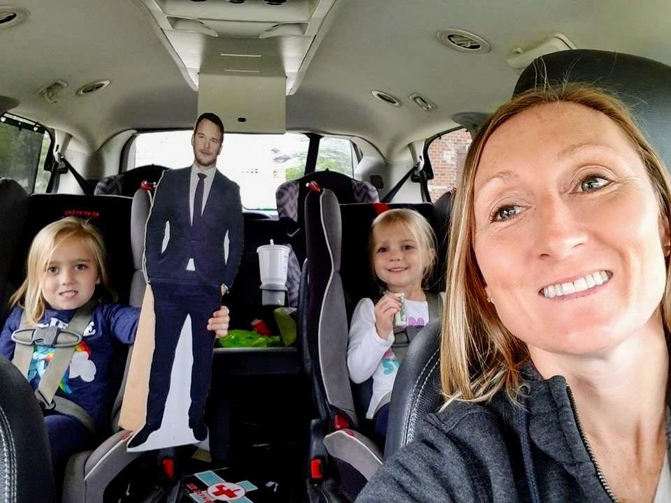 Girls Gets Chris Pratt Cut-Out For Her Birthday