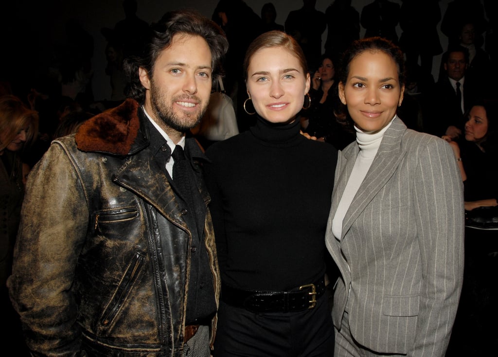 Halle Berry posed with Lauren Bush and David Lauren during Ralph Lauren's February 2006 show.
Halle Berry posed with Lauren Bush and David Lauren during Ralph Lauren's February 2006 show.