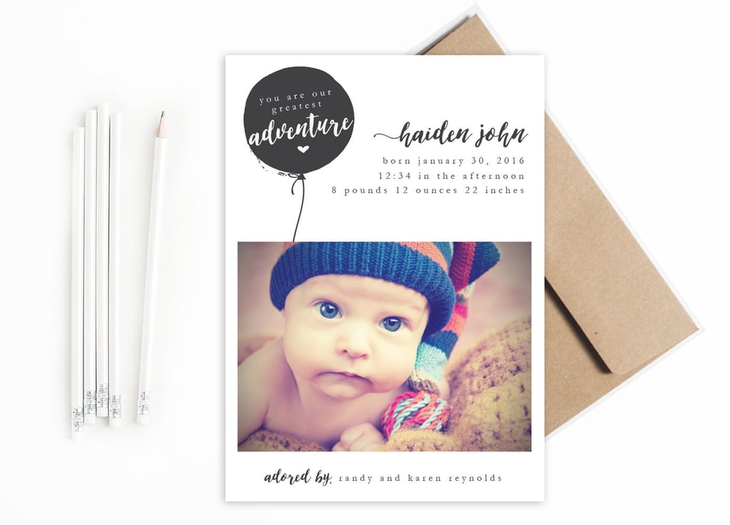 Adventure Balloon Card ($11)