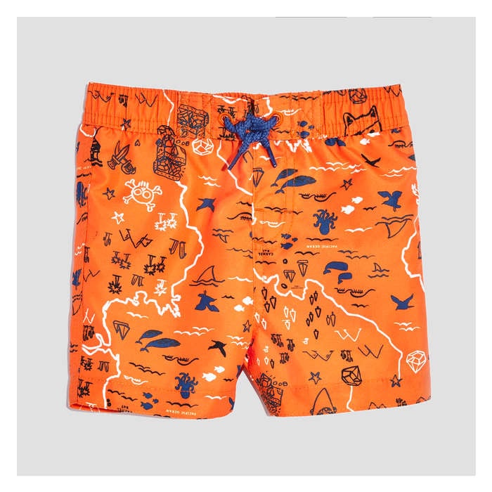 Joe Fresh Baby Boys' Printed Swim Trunk