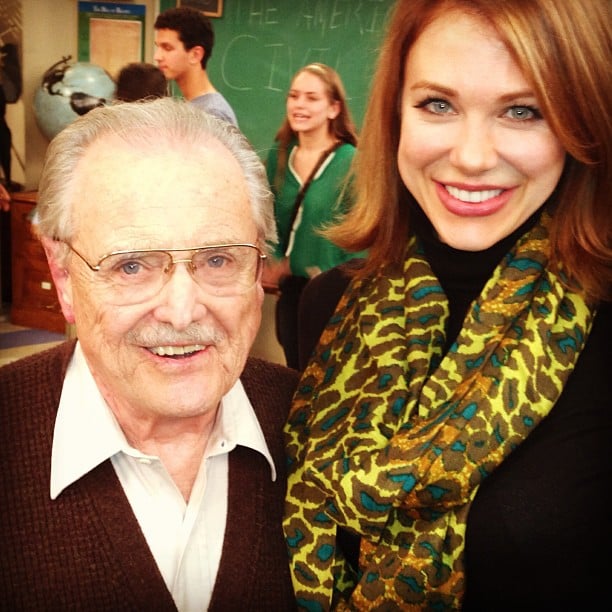 Mr. Feeny (William Daniels) returns!
Source: Instagram user amaitlandbaxter