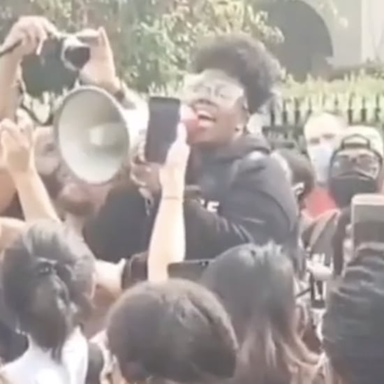 Amber Riley Sings Beyoncé's "Freedom" at LA Protest | Video