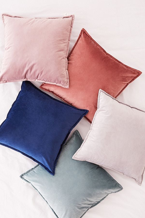 Velvet Throw Pillow