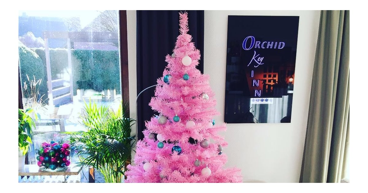 pink christmas tree ideas popsugar home australia pink christmas tree ideas popsugar home australia