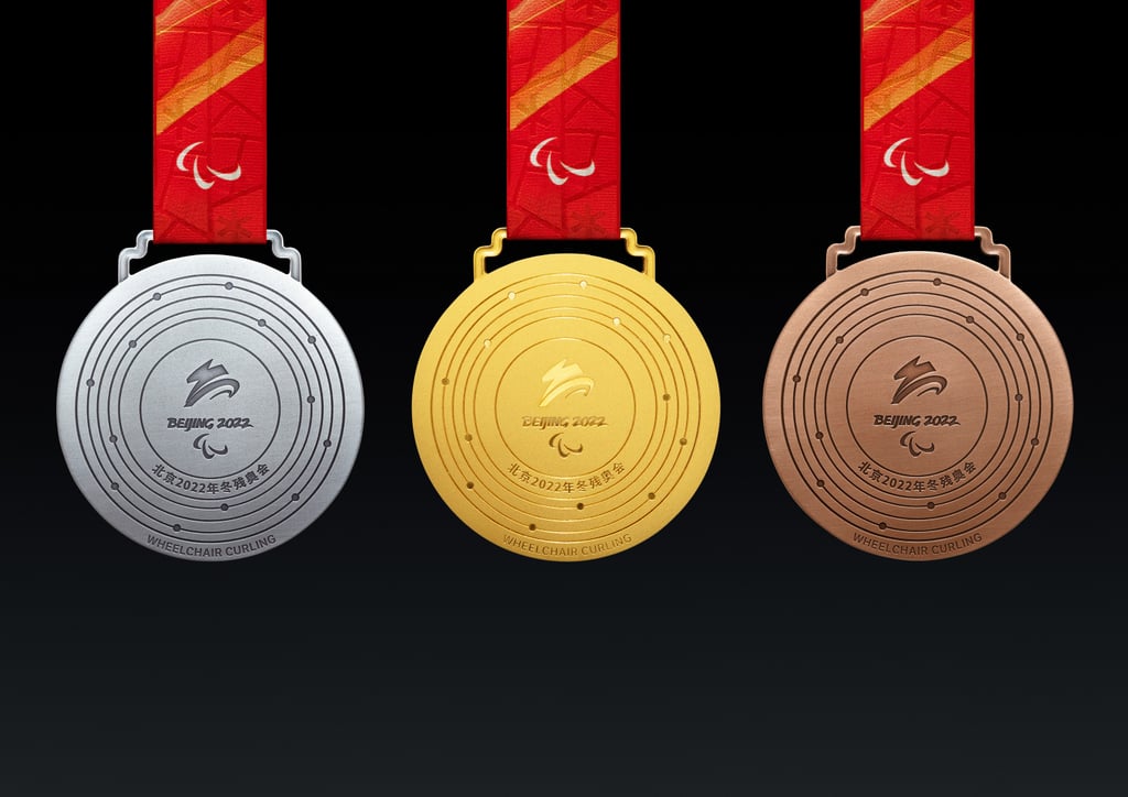 See the Design of the 2022 Winter Olympic Medals POPSUGAR Fitness Photo 5