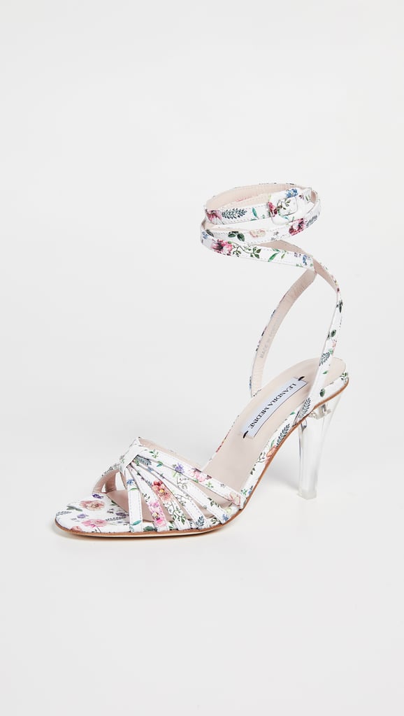 Leandra Medine Caged Heeled Sandals