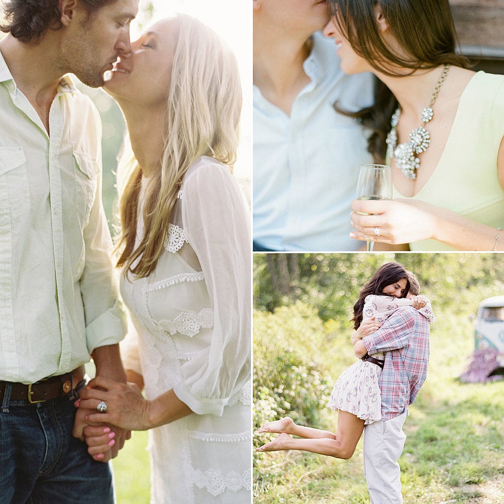 We've seen the good, the bad, and the ugly when it comes to engagement shoots, but with so much riding on one set of pictures, we want them to be perfect — and to feel like us. So the necessary attention must be paid: POPSUGAR Fashion has come up with a set of tips to help you get the look just right.
Source: Style Me Pretty