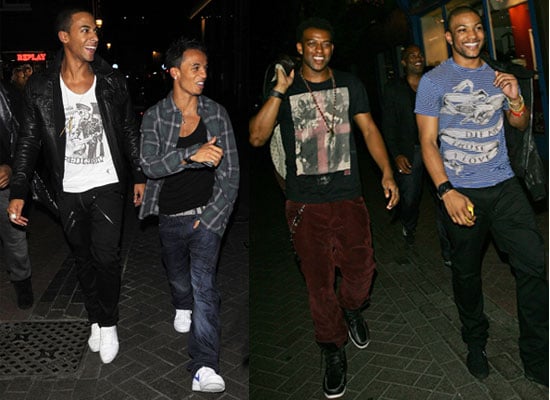Photos of JLS Oritse Williams, JB Gill, Aston Merrygold, Marvin Humes | POPSUGAR Celebrity UK