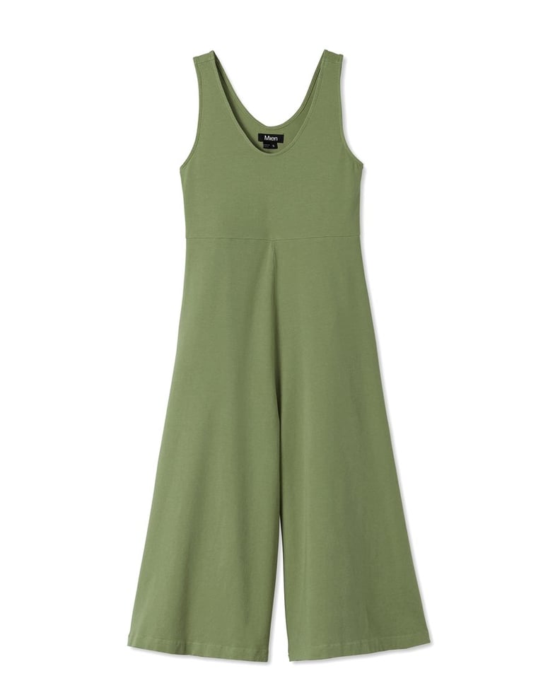 Mien Studios Lakeside Wide-Leg Jumpsuit in Cedar Green