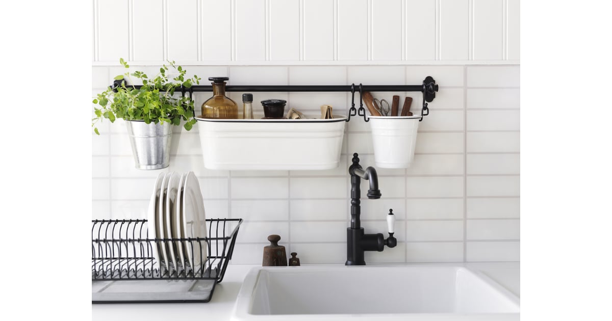 Utensil Buckets Ikea Farmhouse Style POPSUGAR Home Photo 9
