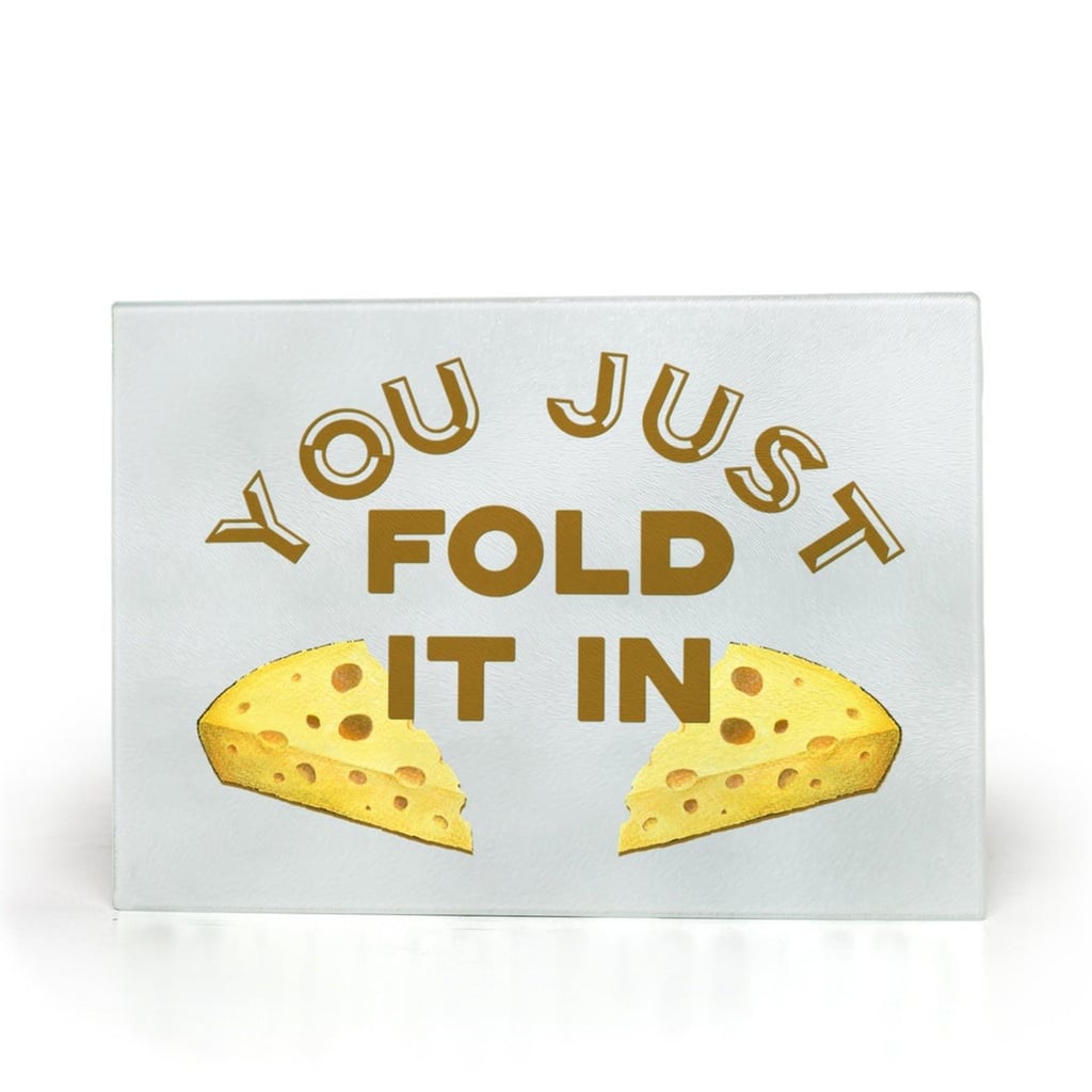 You Just Fold It In Glass Cutting Board
