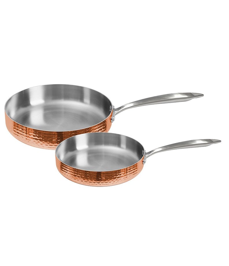 Fleischer and Wolf Seville Series Stainless Steel & Copper Tri-Ply Fry Pan Set