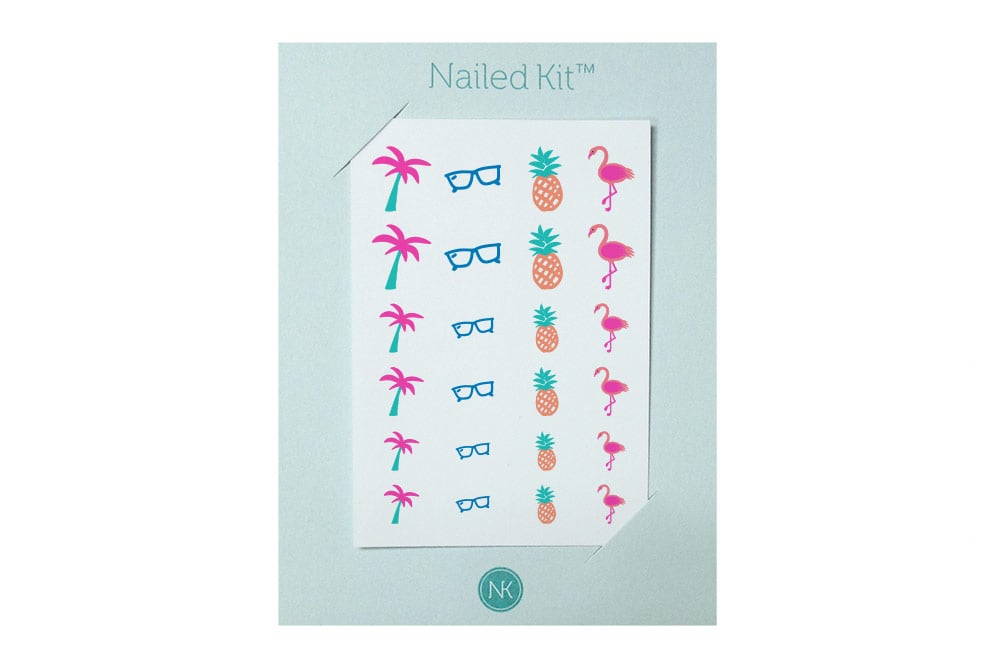 Nailed Kit Festival Decals in Neon