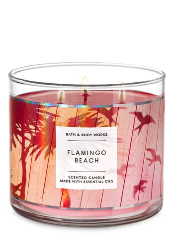 Flamingo Beach 3-Wick Candle