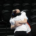 Olympians Jade Carey and Jordan Chiles Reunite at a College Gymnastics Meet