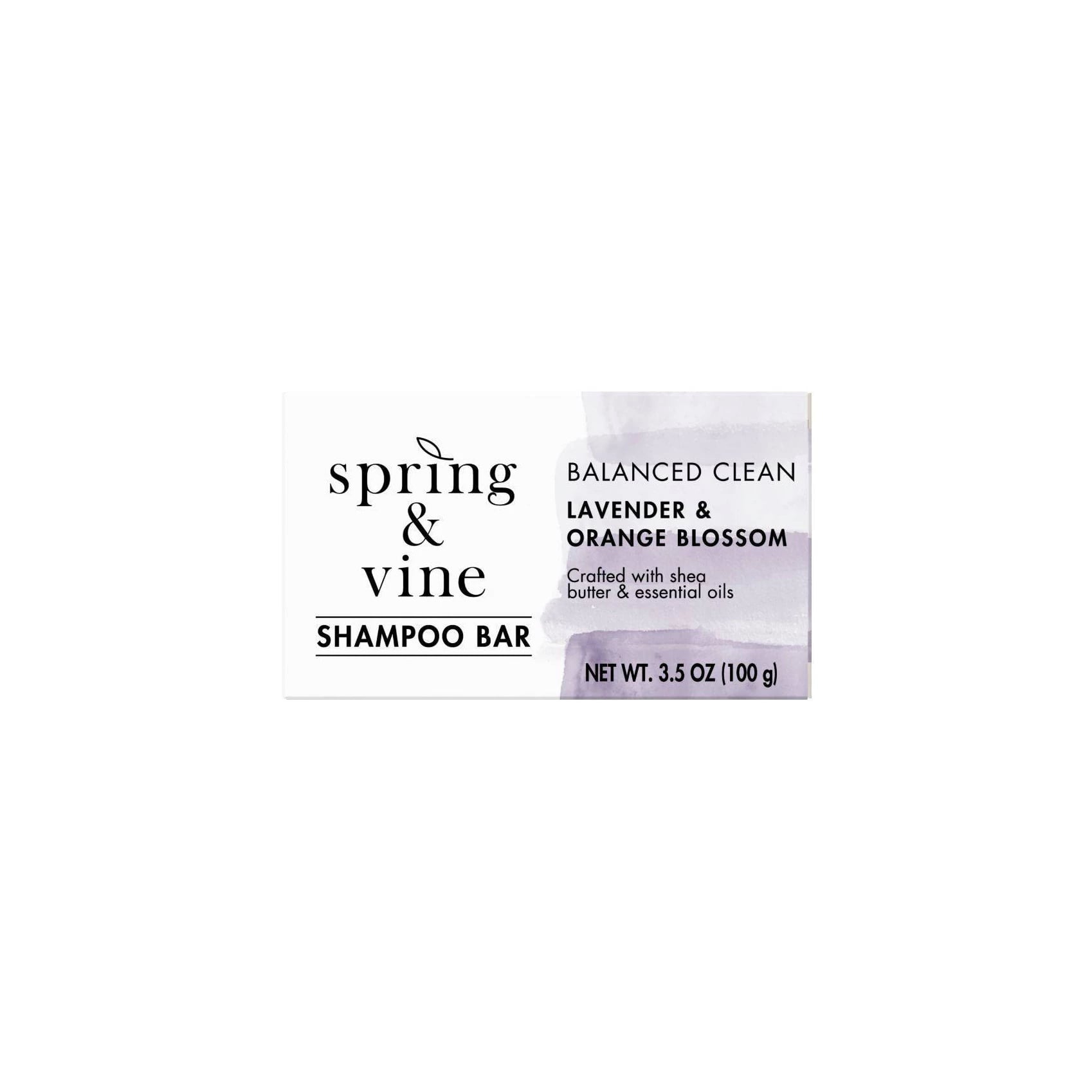 March 27: Spring & Vine Lavender & Orange Blossom Moisture Shampoo Bar