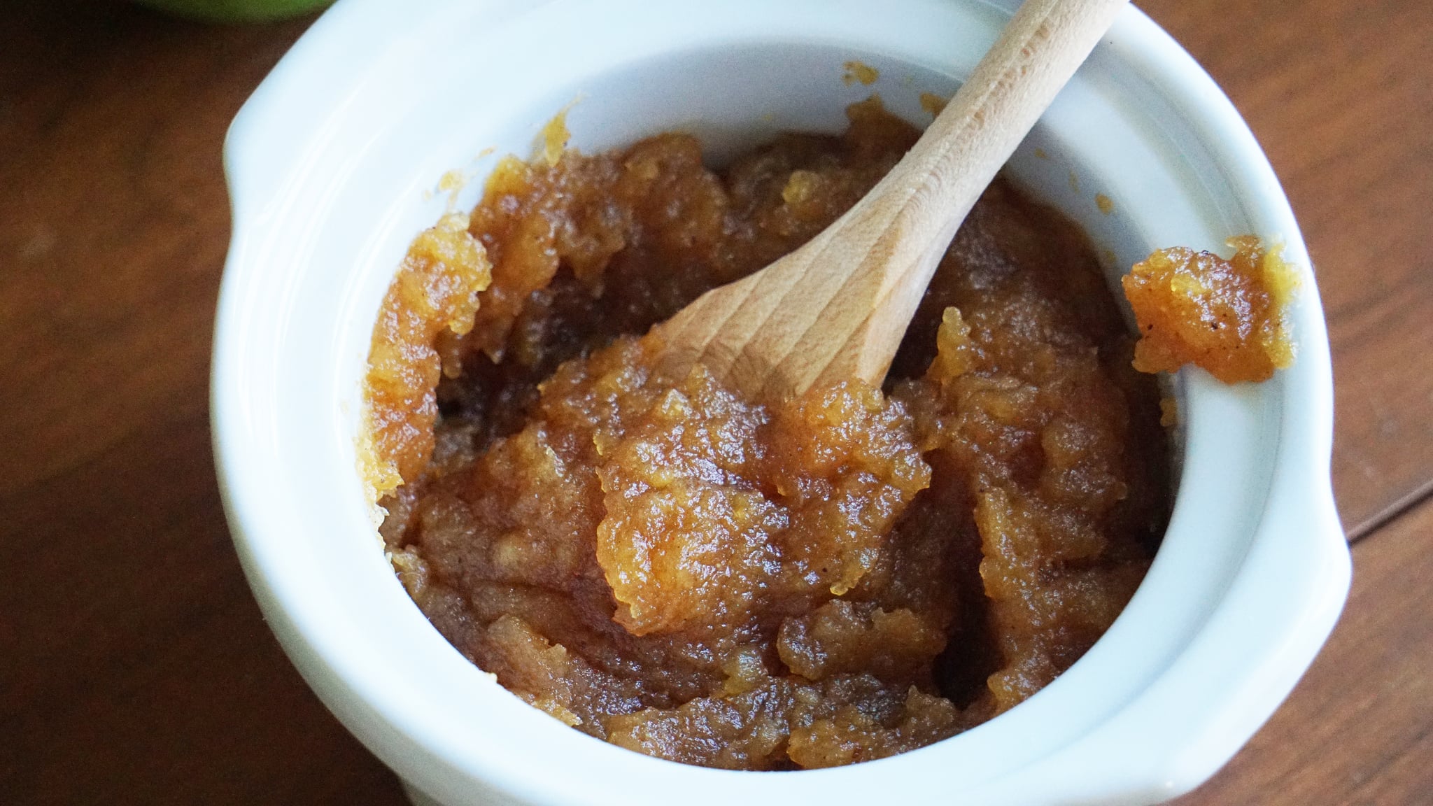 自制红茶菌苹果酱配方步骤:做好的苹果酱