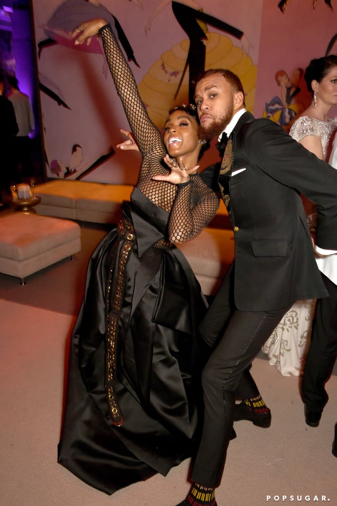 Pictured: Janelle Monáe and Jidenna