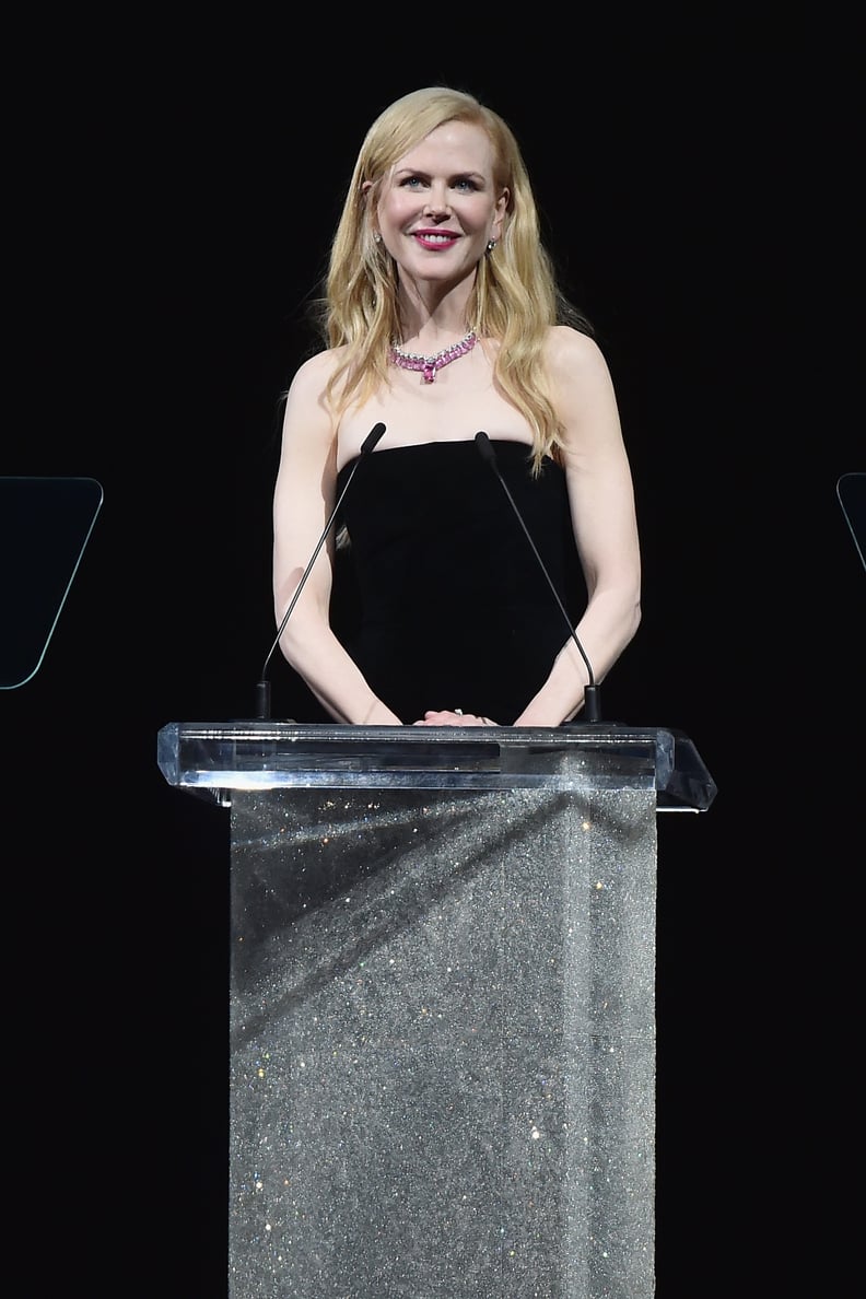 June: Nicole Presented at the CFDA Fashion Awards