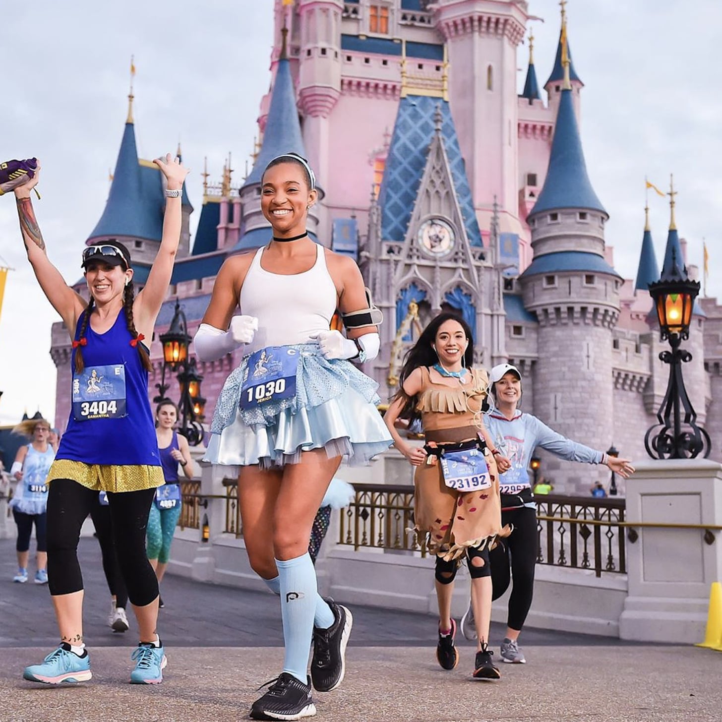 cinderella running outfit