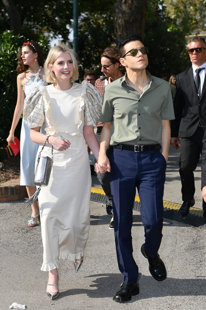 Lucy Boynton and Rami Malek Pictures Together