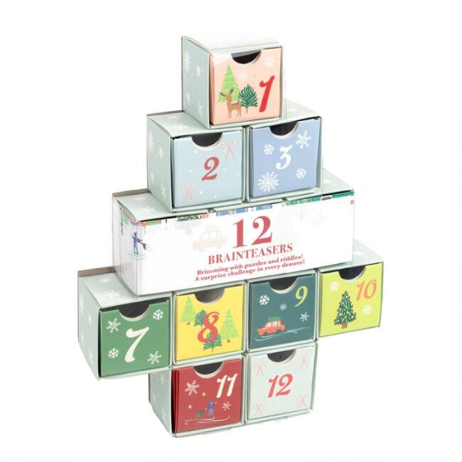 Professor Puzzle 12 Days of Christmas Brainteaser Calendar