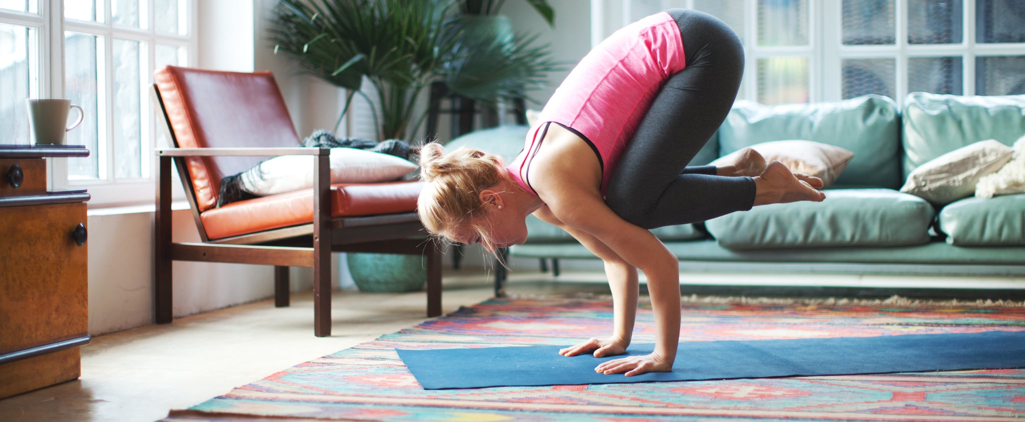 Core work with a yoga block — YOGABYCANDACE