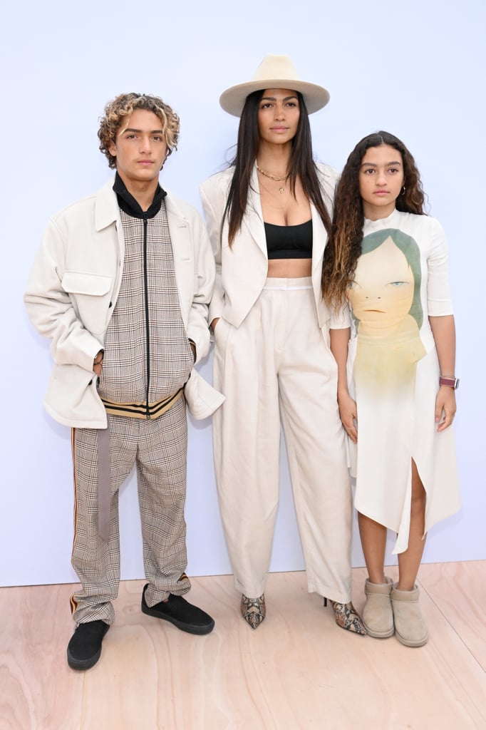 Matthew McConaughey's Wife and Kids at Paris Fashion Week