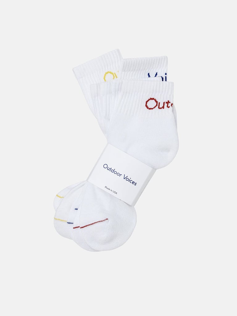 Outdoor Voices Rec Ankle Socks Cute Fitness Socks to Gift This Year