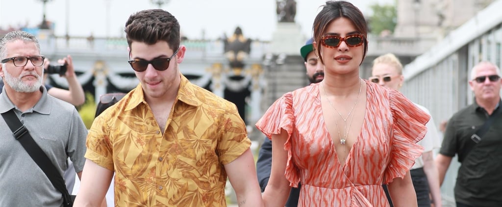 Priyanka Chopra Maxi Dress in Paris