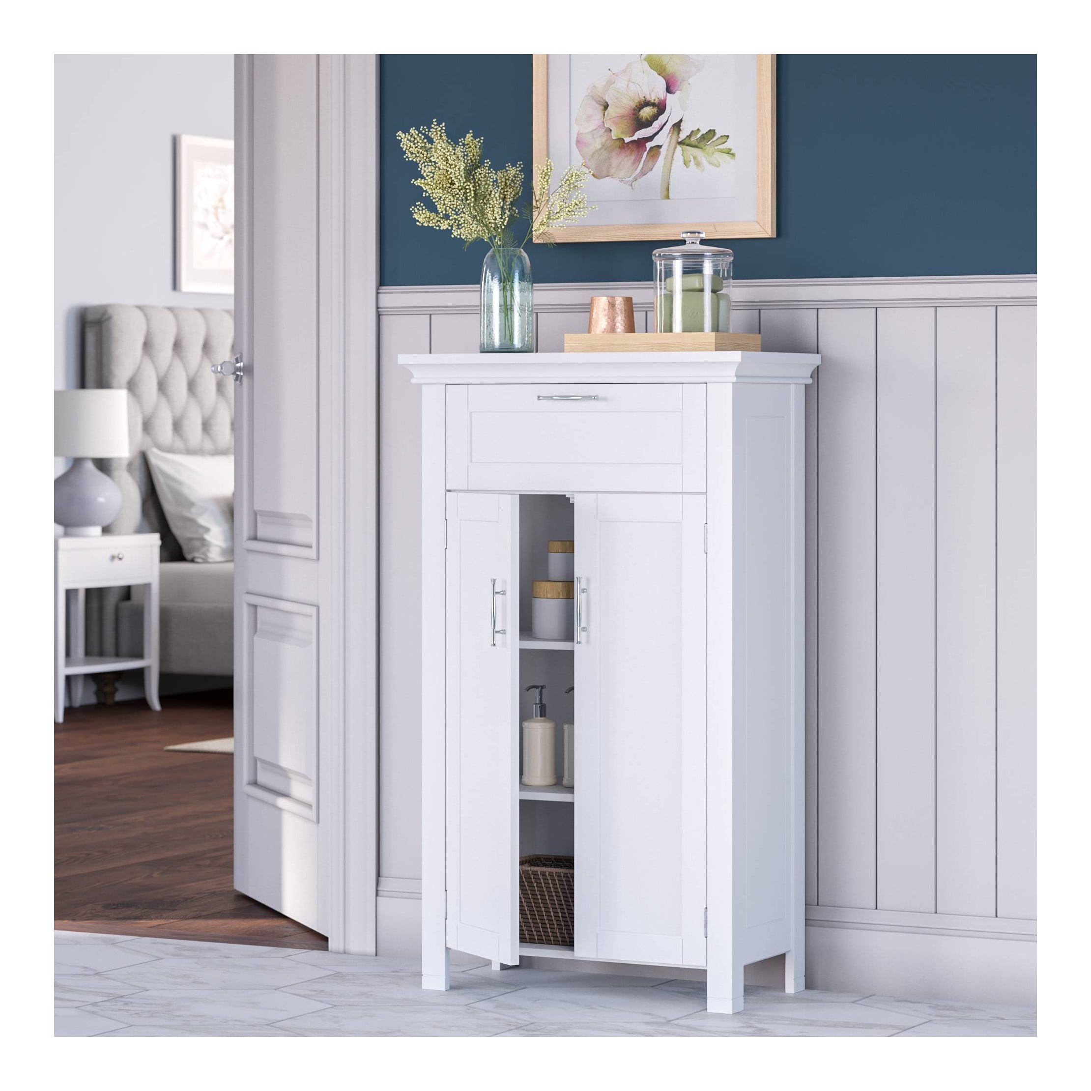 Target bathroom floor hotsell cabinets